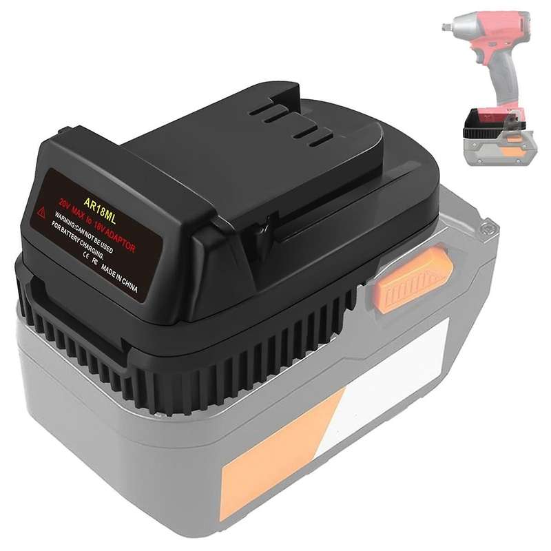 AR18ML Adapter for 18V Battery to for 18V Cordless Tools, Use for 18V Platform Batteries