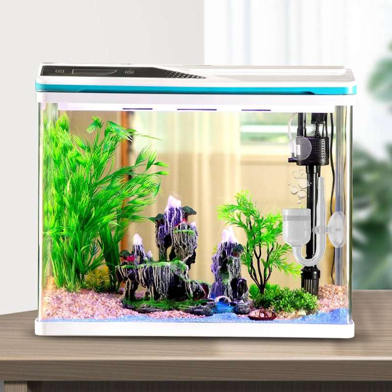 Aquarium Fish Tank CO2 Diffuser Carbon Dioxide Reactor with Ceramic Disc + 2 Suckers