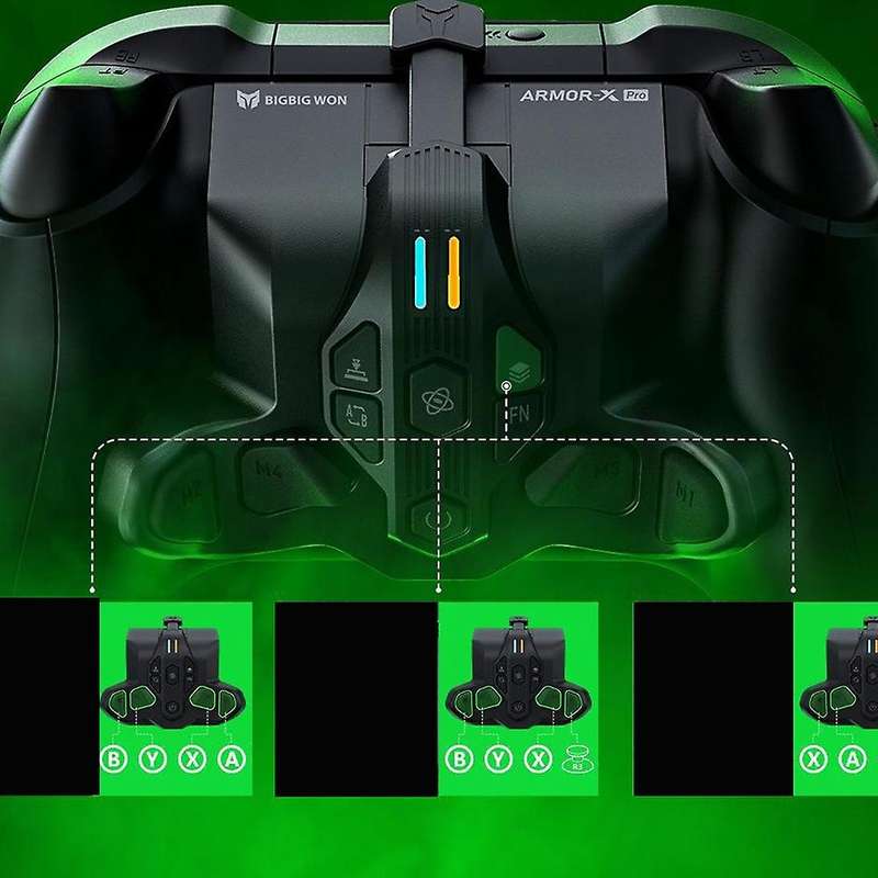 ARMOR-X Pro Rear Paddle Adapter for X Box /S Controller Back Button Attachment Extension Keys for Sw