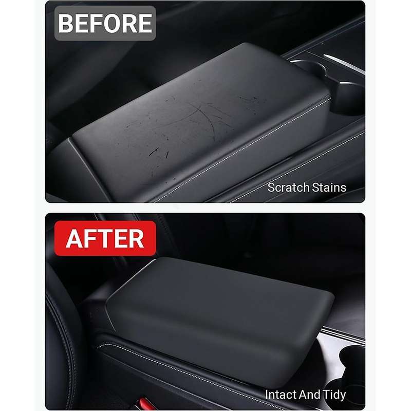 Armrest Box Cover for Model 3 2024 Center Console Cover for Model 3+ Interior Accessories
