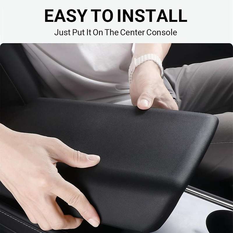 Armrest Box Cover for Model 3 2024 Center Console Cover for Model 3+ Interior Accessories