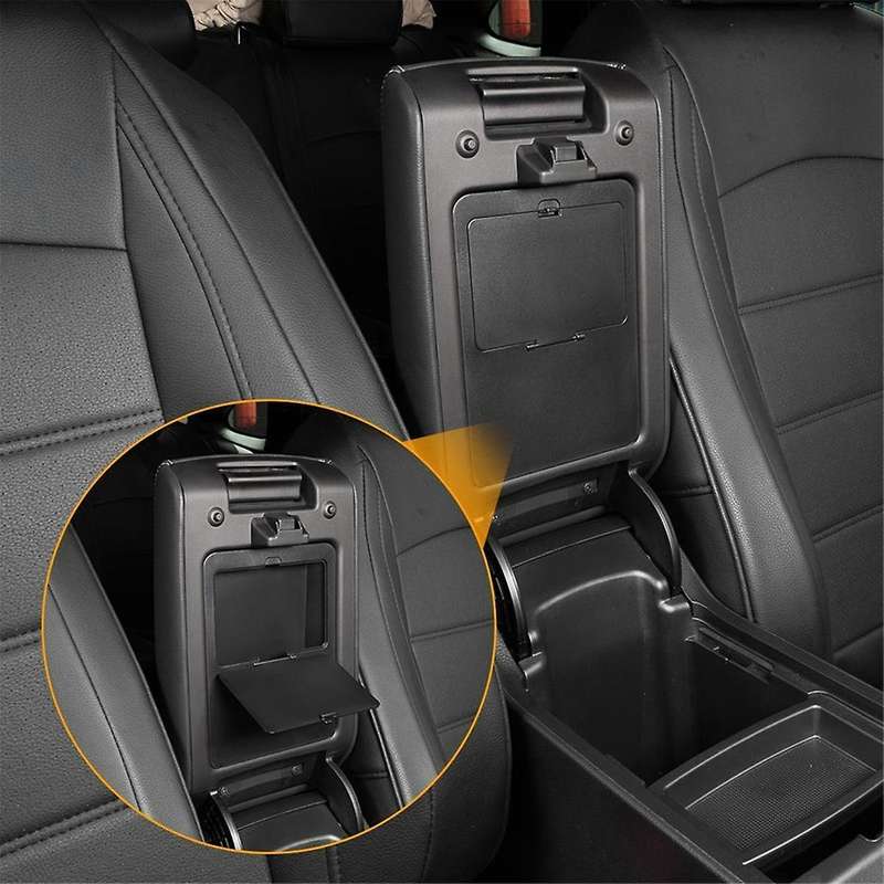 Armrest Cover Storage Box Insert Hidden Organizer for 11th 2022- 2024 Center Console Compartment Org