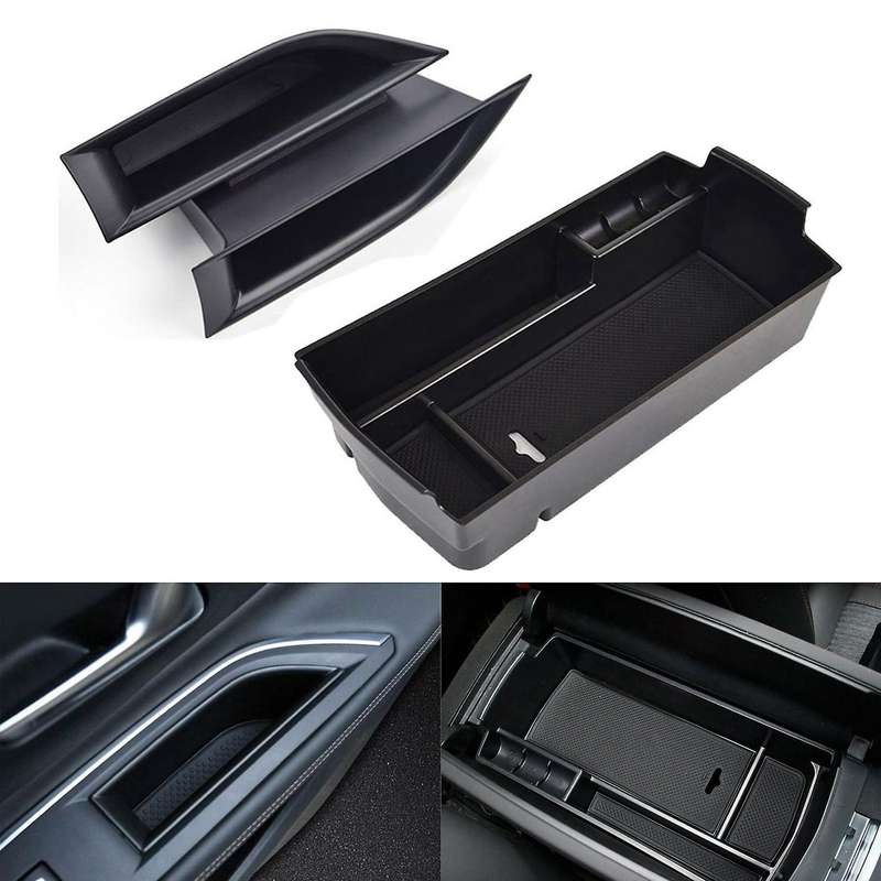 Armrest Storage Box, for 3008 3008GT 5008 2017-2020 Center Console Organizer Car Door Handle Storage