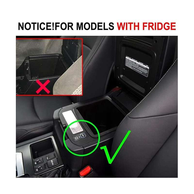 Armrest Storage Box Center Console Organizer Tray for Gx400 Gx460 2004-2020 Gx470 2004-2009 Accesso