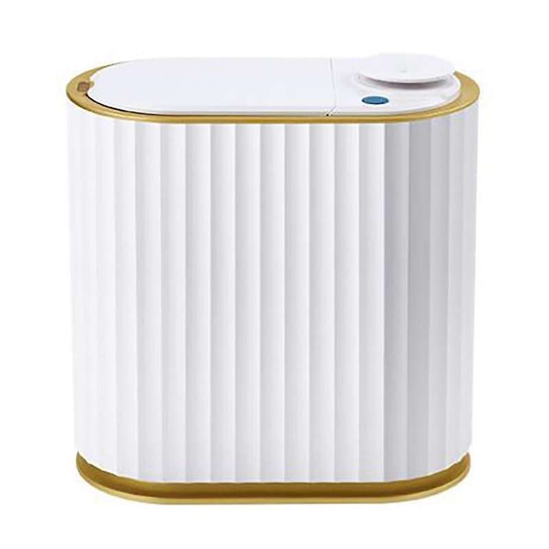 Aromatherapy Smart Trash Can Desktop Trash Can Garbage Bin with Aromatherapy Waterproof Narrow Stora