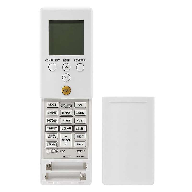 AR-REM1U Replace Air Conditioner Remote for Air Conditioner AR-RED1U AR-REG1U AR-REF1E AR-REA2E, AR