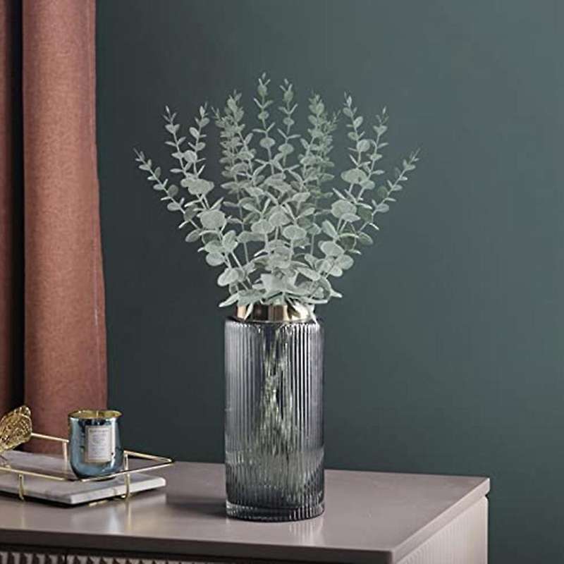 Artificial Eucalyptus Stems Artificial Eucalyptus Silk Fake Eucalyptus Branches Plant Party Decorati