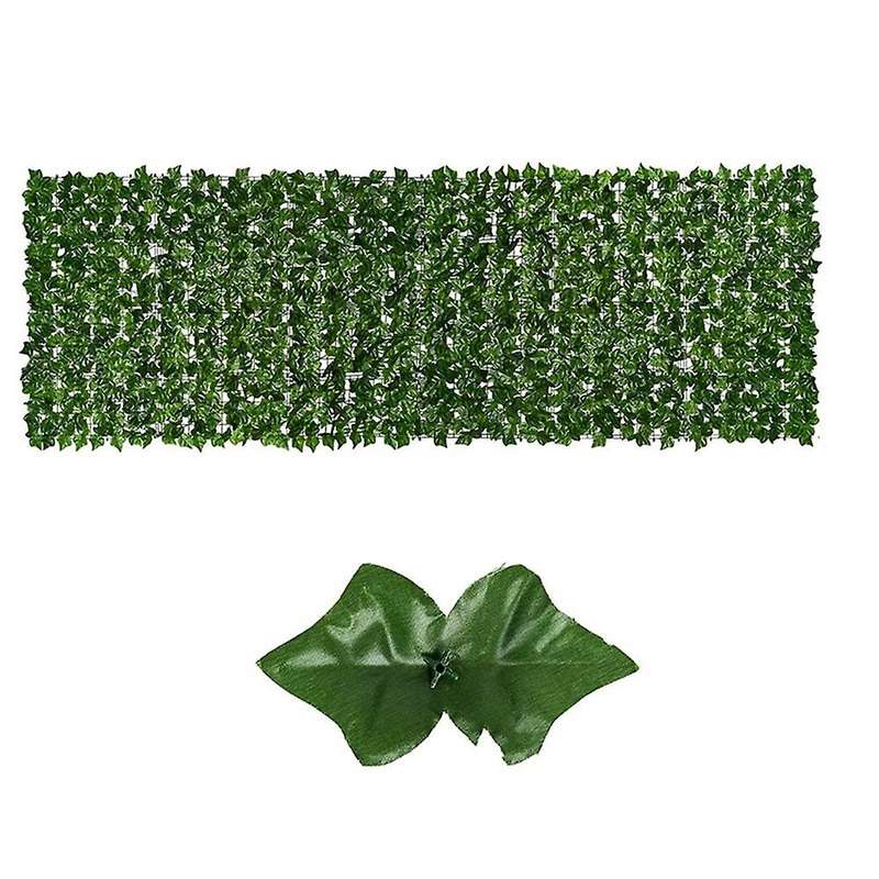 Artificial Leaf Privacy Fence Artificial Hedge Fence Decoration, Suitable for Outdoor Decoration, G