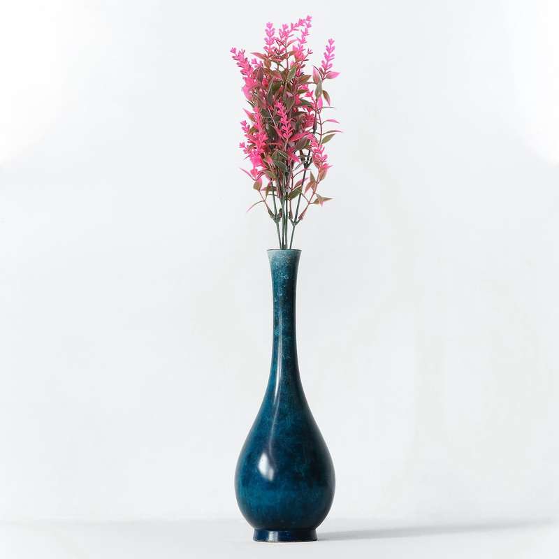 Artificial Lavender Flowers 9 Bundles Outdoor Flowers for Decoration Uv Resistant No Fade Faux Plas