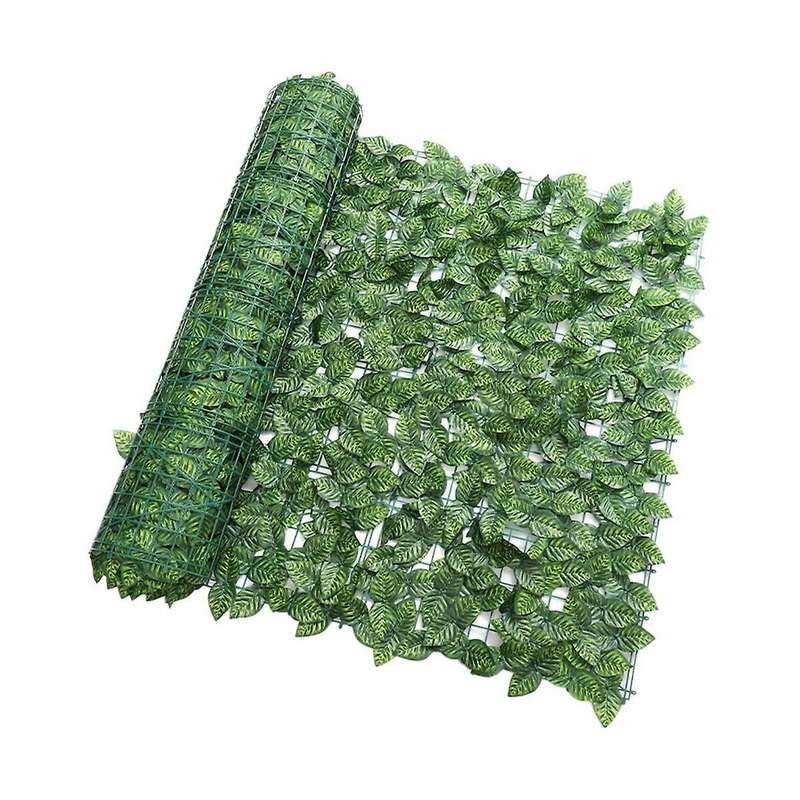 Artificial Plant Fence Green Leaf Fence Panels Privacy Fence Screen Garden Yard Decoration Outdoor