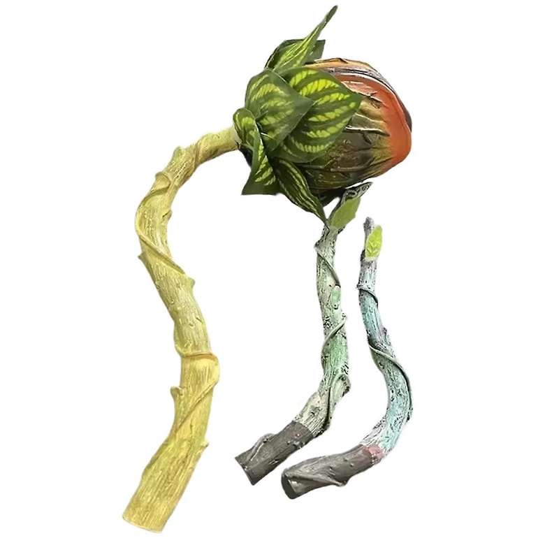 Artificial Piranha Flower Statues Decoration, Movie Prop, Small Horror Shop, Halloween Decor, Garden