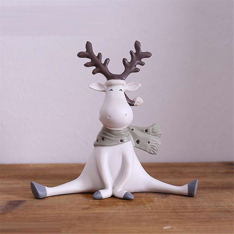 Artistic Home Deer Decorations Figurines New Year Office Living Room Decorations Easter Room