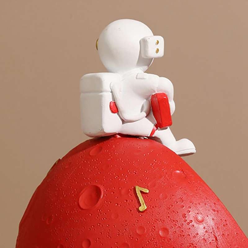 Astronaut Figurine Key Resin Storage Box Key Storage Art Living Room Table Figurines Home Decor Gift