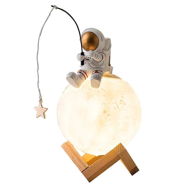 Astronaut Figurines Humidifier Cold Fog Machine Accessories Space Man Night Light for Bedroom Living