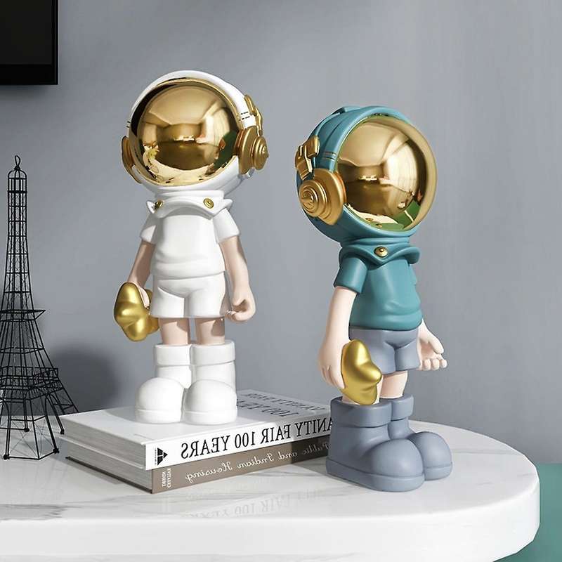 Astronaut Figurine Sculpture Statue Astronaut Figurines Kids Spaceman Living Room Art Craft Nordic S