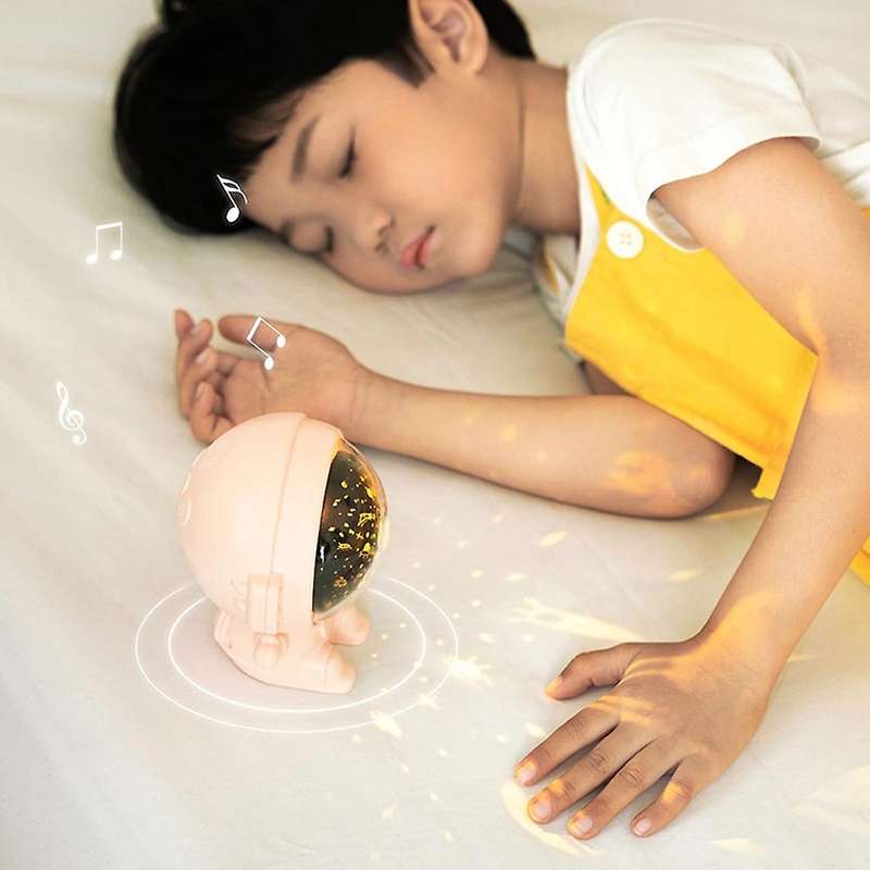 Astronaut Star Galaxy Projector Starry Sky Night Light Pink