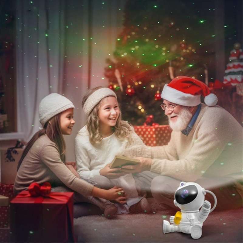 Astronaut Starry Lamp Romantic Atmosphere Astronaut Projection Night Lamp Bedroom Ornament
