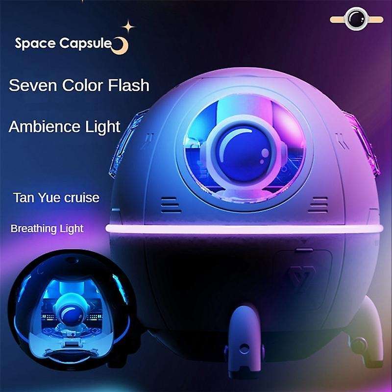 Astronaut Spaceship Aromatherapy Air Humidifier Purifier White