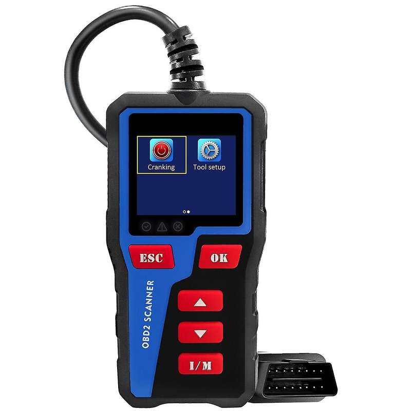 At300 Car Obd2 Scanner Diagnostic Tool Code Reader Engine Cranking Charging Test for Obdii Vehicles
