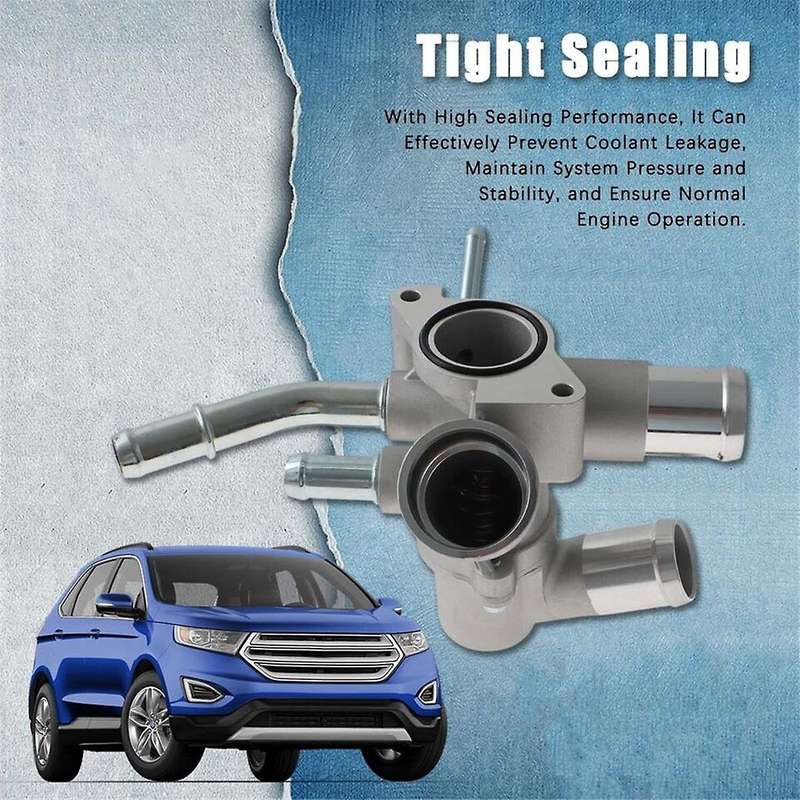 AT4E-8594- Thermostat Housing Assembly 902-683 for Explorer Edge Flex Police Taurus 2011-2019 AT4Z-8
