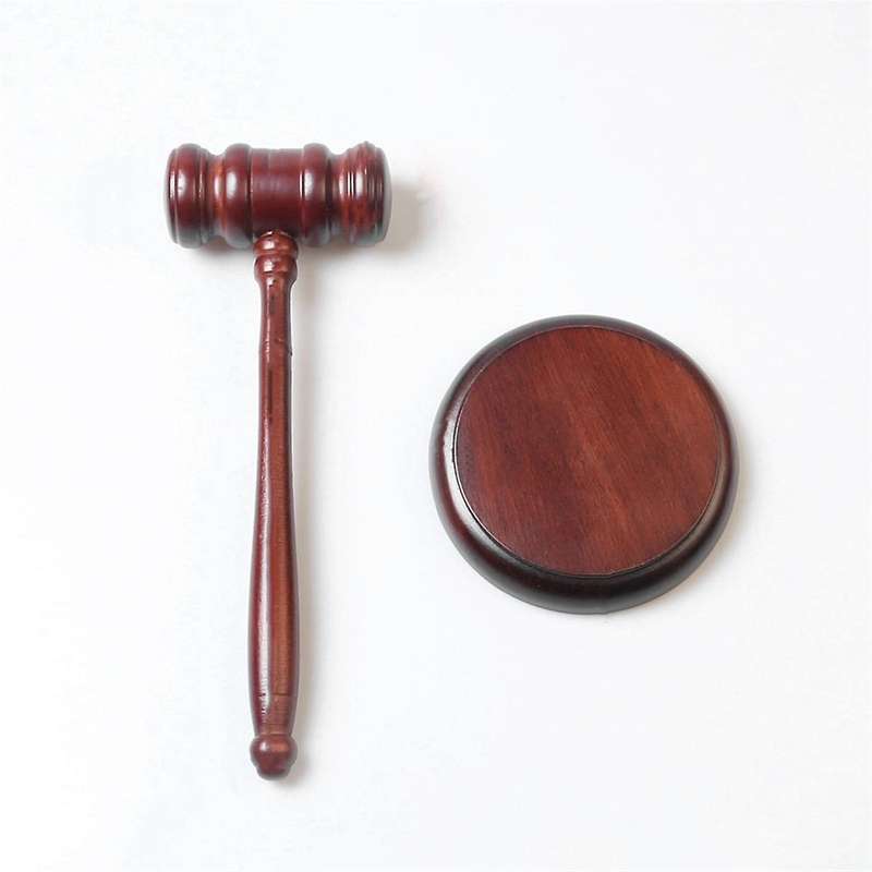 Attorney Decorative Hammer Judge Hammer Wooden Multitool Small Hammer Birthday Gift Christmas Toy Ba
