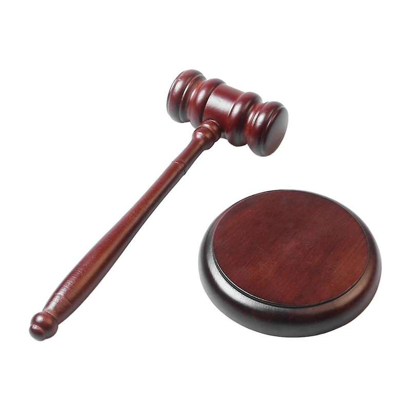 Attorney Decorative Hammer Judge Hammer Wooden Multitool Small Hammer Birthday Gift Christmas Toy Ba