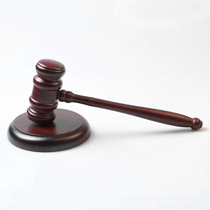 Attorney Decorative Hammer Judge Hammer Wooden Multitool Small Hammer Birthday Gift Christmas Toy Ba