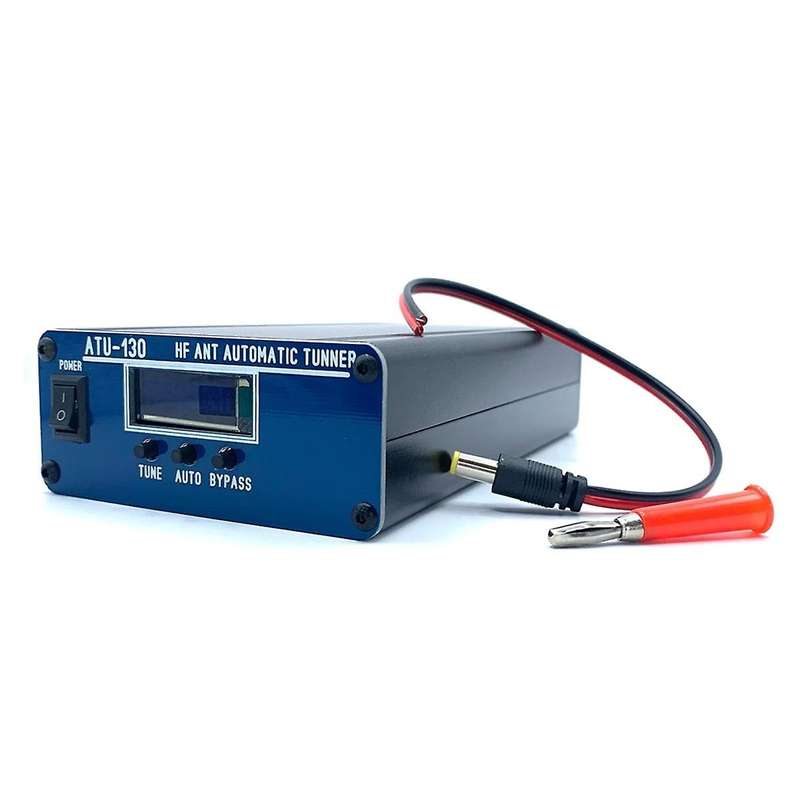 ATU-130 150W 3.5-54MHz 5Ohm-1.2KOhm HF Automatic Shortwave Antenna Tuner 11-14VDC Power Supply Anten