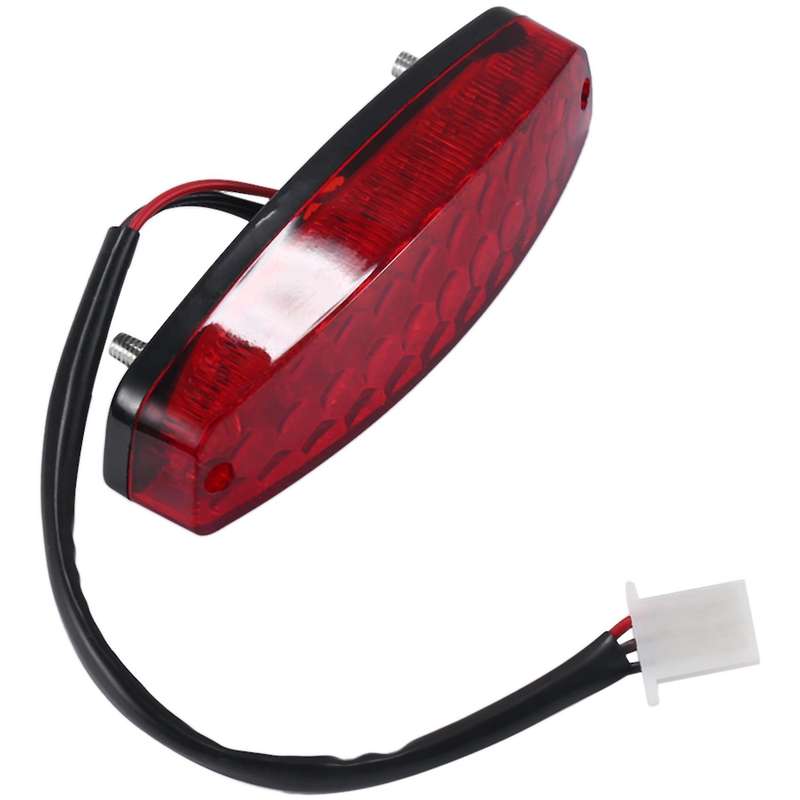 ATV 12V 3 Wire Brake Stop Light License Taillight Red for ATV Off Road Motorcycle Signal Lamp Access