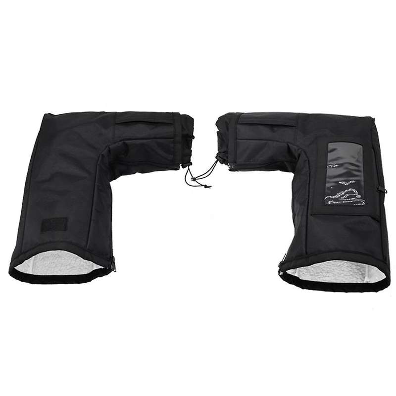 Atv Gloves Waterproof, Front Wind-breaking Guard Motorcycle Gloves Snowmobile Handlebar Gloves for S
