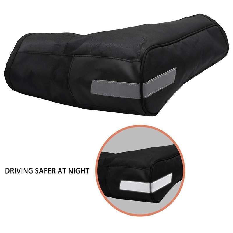 Atv Gloves Waterproof, Front Wind-breaking Guard Motorcycle Gloves Snowmobile Handlebar Gloves for S