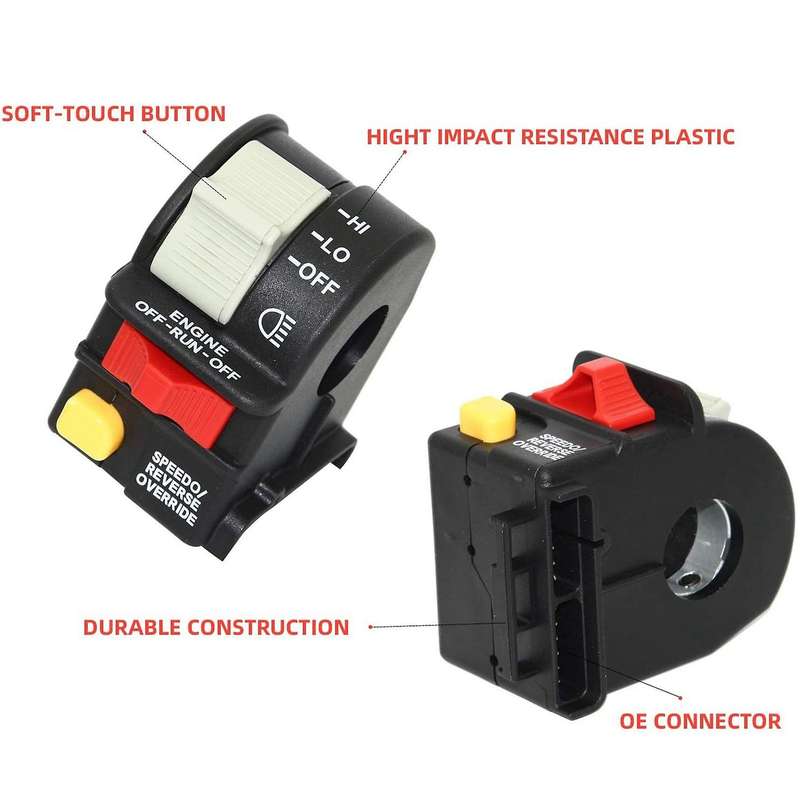 ATV Handlebar Far and Near Light Kill Stop Switch for Sportsman Magnum 01-05 Motorcycle Switch 40105