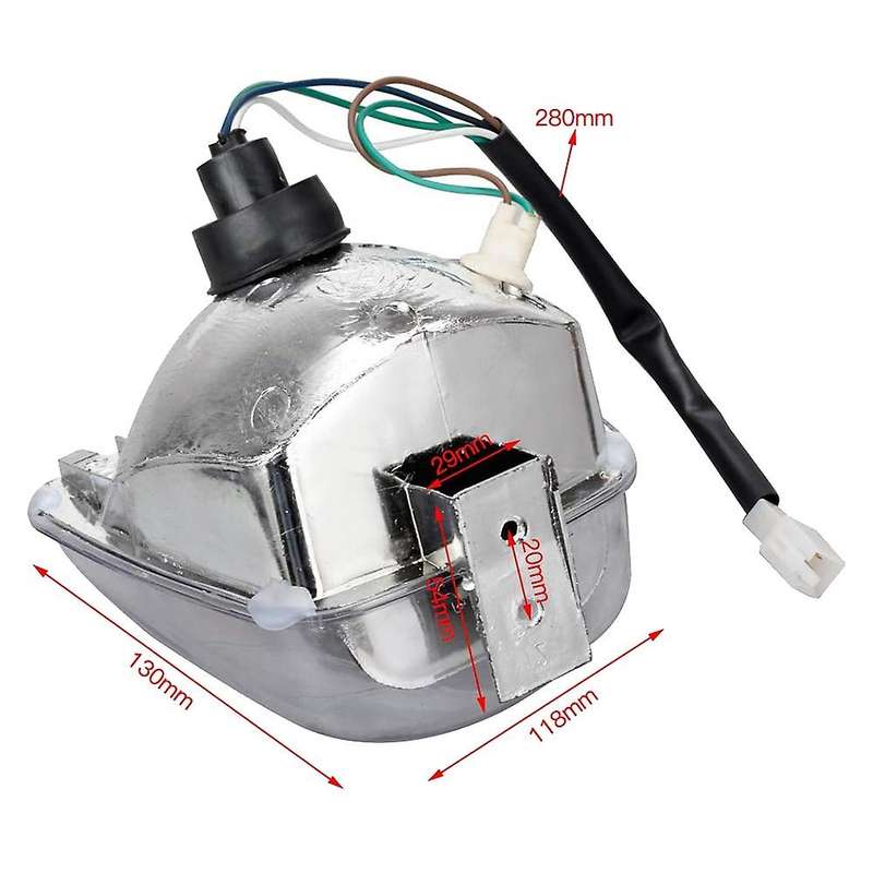ATV Headlight Head Light Lamp Assembly 50Cc 70Cc 90Cc 110Cc 125Cc 150Cc 4 Accessories