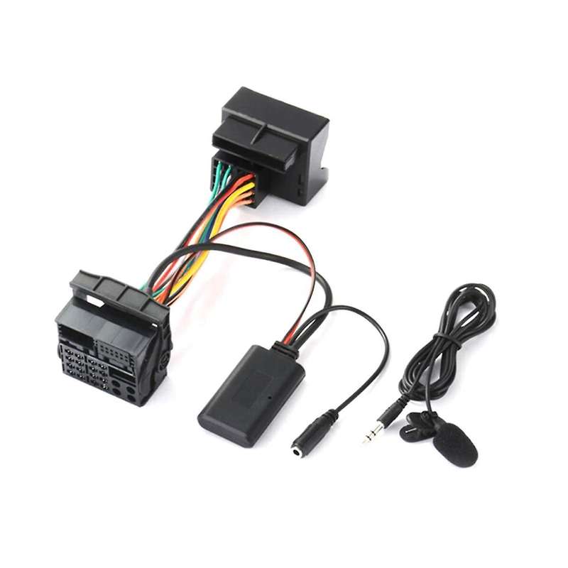 Audio Aux Cable Adapter Bluetooth 5.0 + External Microphone for Opel Cd30 Cdc40 Cd70 Dvd90 for Opel