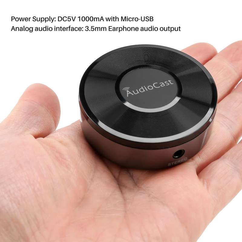 Audiocast Dlna Airplay Adapter Wireless Wifi Music Audio Streamer Receiver Audio Music Speaker For