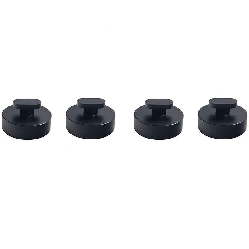 Auto 4 Pack Black Billet Aluminum Jack Pad Jack for C5 C6 Z06 Parts