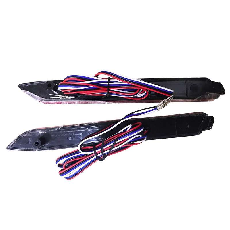 Auto ABS LED Rear Bumper Light Reflector Brake Lights for //Sienna/Venza// Car Assembly