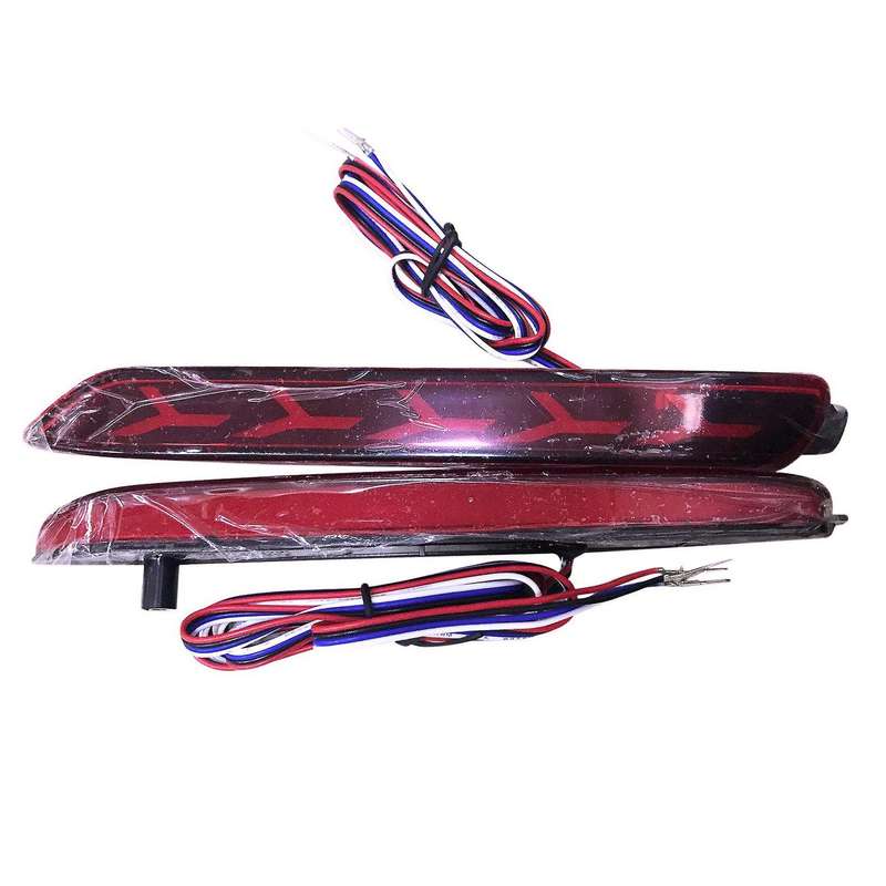 Auto ABS LED Rear Bumper Light Reflector Brake Lights for //Sienna/Venza// Car Assembly