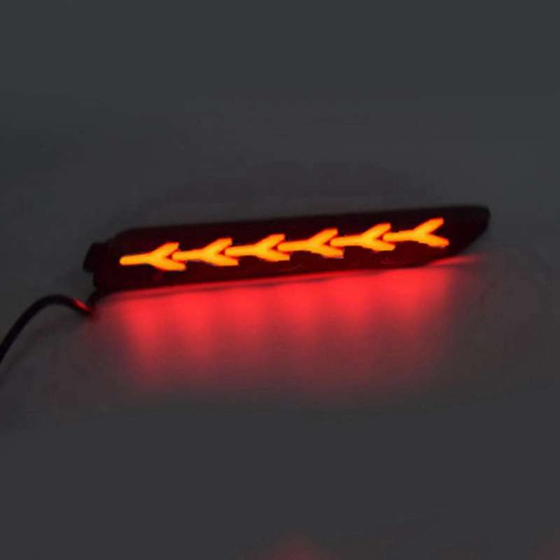 Auto ABS LED Rear Bumper Light Reflector Brake Lights for //Sienna/Venza// Car Assembly