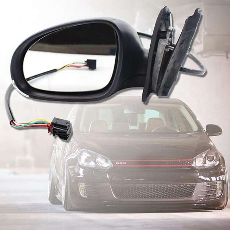 Auto ABS & GLA Right Side Heated Door Rear View Mirror Assembly for- MK5 2005-2010 1K1857508BG