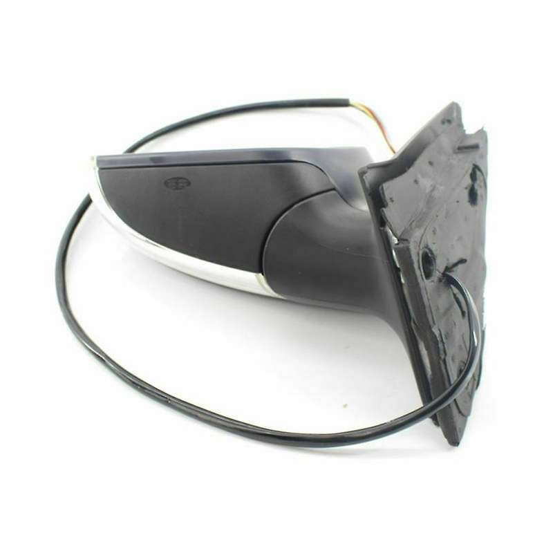 Auto ABS & Glass Left Side Heated Door Rearview Mirror Assembly for MK5 2005-2010 1K1857507BG
