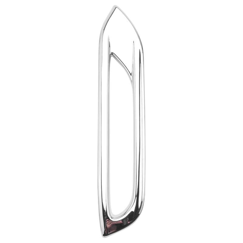 Auto Accessory Front Fog Lights Lamp Eyelid Eyebrow Cover Trim ABS Chrome Fit for J11 2018 2019 2020