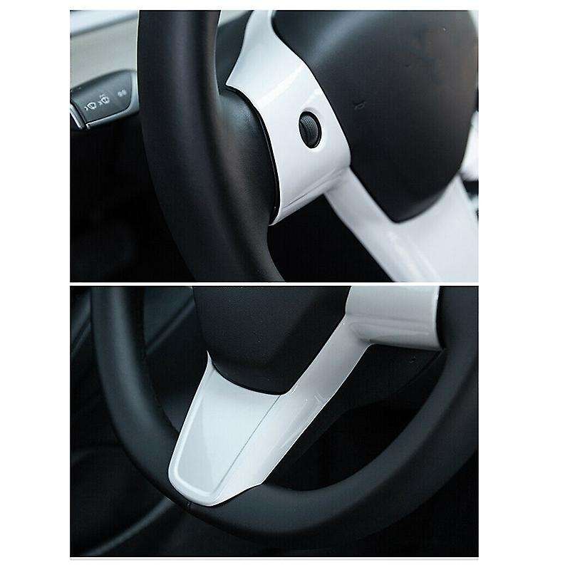 Auto Accessories Interior Steering Wheel Fully Covered Decorative Frame Patch for 2017-2021