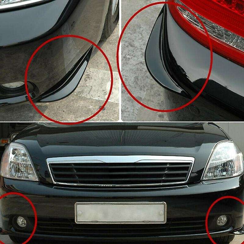 Auto Car Universal Accessories Bumper Corner Guard Cover Anti Scratch Protector Sticker White