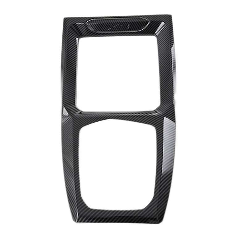 Auto Carbon Fiber Central Gear Shift Panel Control Panel Decal Interior Modification for X3 2021 202