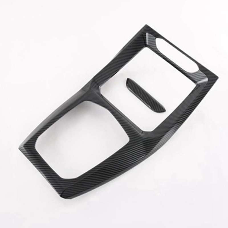 Auto Carbon Fiber Central Gear Shift Panel Control Panel Decal Interior Modification for X3 2021 202