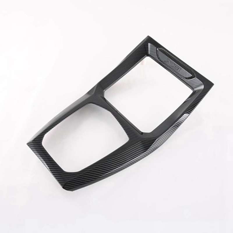 Auto Carbon Fiber Central Gear Shift Panel Control Panel Decal Interior Modification for X3 2021 202