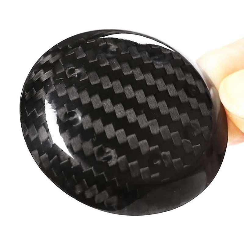 Auto Carbon Fiber Gear Head Knob Shift Cover Trim Shifter Lever Cover Decoration for 86/ BRZ 2012-20