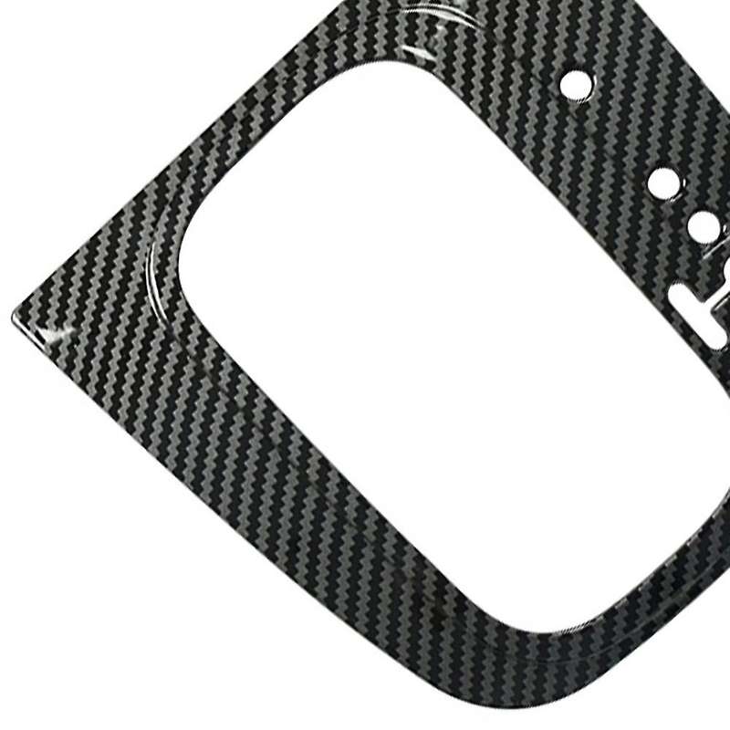 Auto Carbon Fiber Central Gear Shift Panel Control Panel Decal Interior Modification for Golf 6 MK6