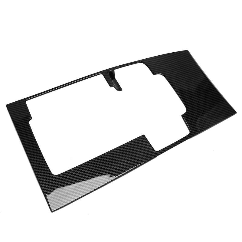 Auto Carbon Fiber Central Gear Panel Control Panel Decal Car Interior Modification for Axela 2019-20